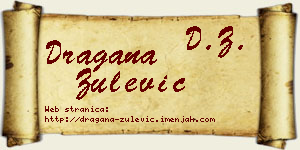 Dragana Zulević vizit kartica